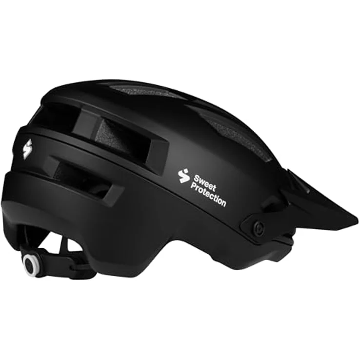 Sweet Protection Primer Mips MTB-Helm, Schwarz S-M, mit 360 Occigrip Fit System, Mips Evolve Technologie, abrissbarem Visier und hervorragender Belüftung – Bild 3