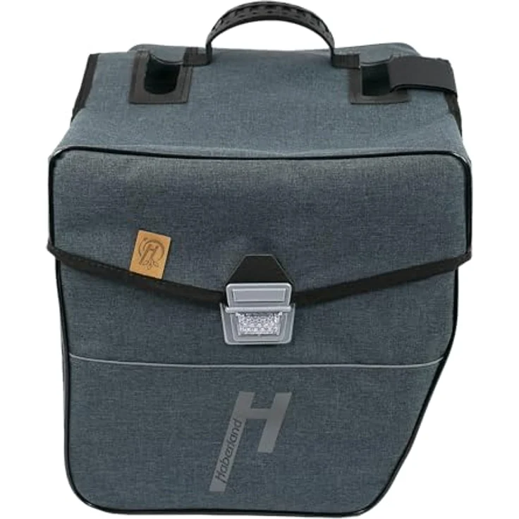 Haberland Emotion Doppelpacktasche, Schwarz 31x31x16 cm, hohe Qualität, optimale Passform, langlebig, vielseitig – Bild 2