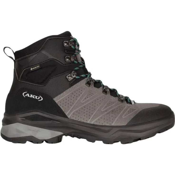 AKU Adapta SD GTX WS Wanderschuhe Damen, wasserdicht, Grau / Grün / Schwarz