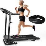 Letix Sports SpeedrunnerPro Laufband, 500 Watt Motor, geräuscharm, Bluetooth & APP-Funktion, schwarz - Preisvergleich