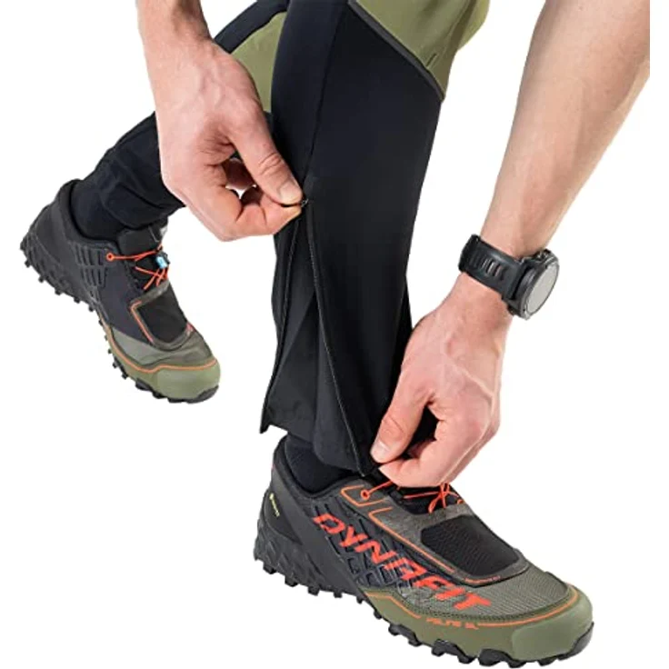 Dynafit Feline SL GTX, Herren Laufschuhe mit Gore-Tex, leichtem Mesh, Dämpfungsmittelsohle und optimalem Grip, Größe 41, Grün – Bild 2