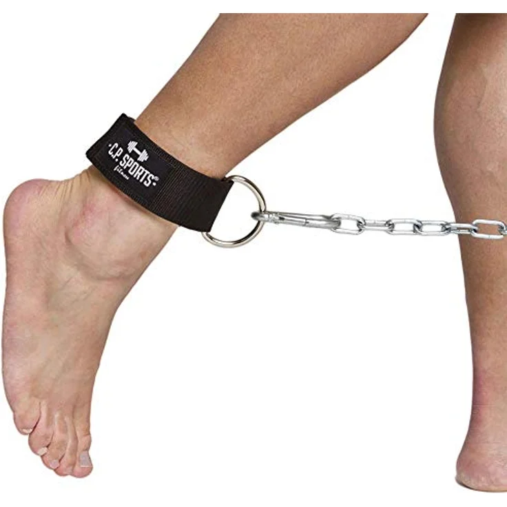 C.P.Sports Griffe für Seilzüge, Kabelzüge, Latzugstange, Rudergriff, Bizeps Trizeps Stange, Trizeps Seil, SZ Stange, Karabiner, Einhandgriff, Unterarmtrainer, Griff Set (Fußschlaufe) – Bild 2