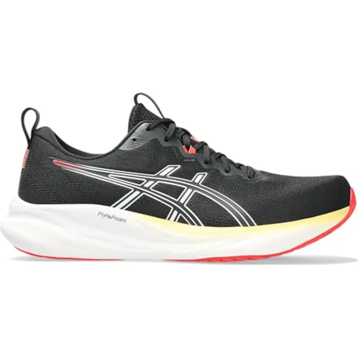 ASICS Gel Pulse 16, Laufschuhe mit FLYTEFOAM™ Dämpfung und GEL™ Technologie, Schwarz/Weiß, Herren, Größe 44 – Bild 1