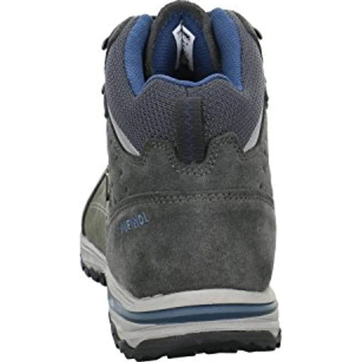 Meindl Herren Wanderschuhe, robuste Outdoorschuhe aus Veloursleder, schwarz, Größe 42 – Bild 4