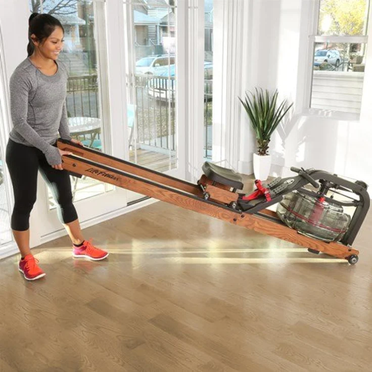 Life Fitness Rudergerät Row HX braun – Bild 7