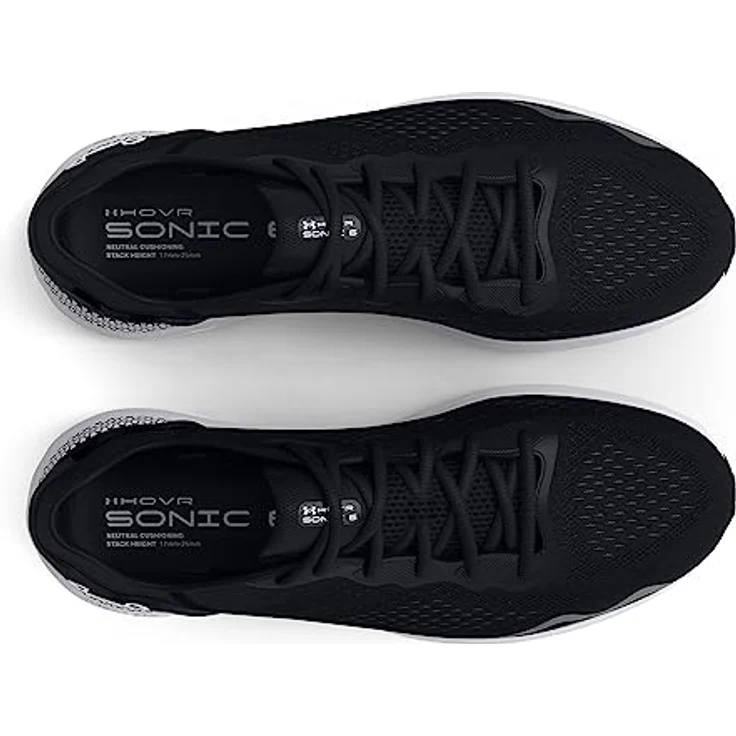 Under Armour Hovr Sonic 6, Laufschuhe für Damen in Schwarz, leichtes, atmungsaktives Obermaterial, HOVR™-Technologie für Energierückführung, EU 36 1/2 – Bild 5