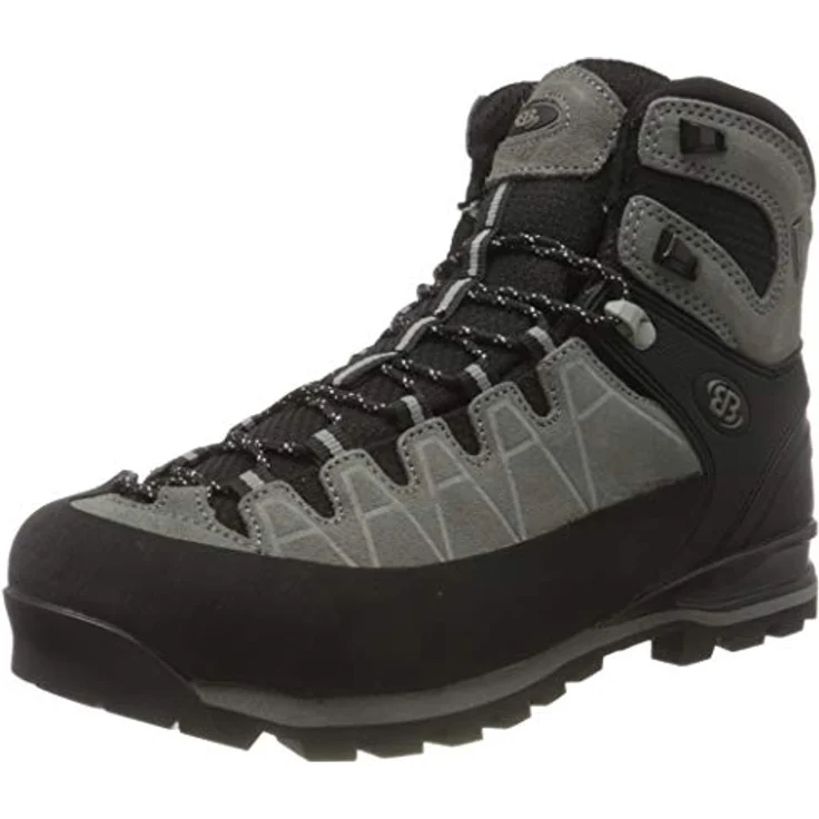 Brütting Mount Tasman, Herren Wanderschuhe B/C, grau, mit Comfortex Klimamembran und Vibram-Außensohle, Größe 43 – Bild 1