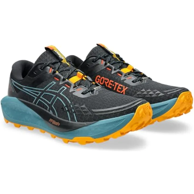 ASICS Performance Gel Trabuco 13 GTX, Herren Laufschuhe mit FF BLAST PLUS ECO Foam, Schwarz, Größe 41.5