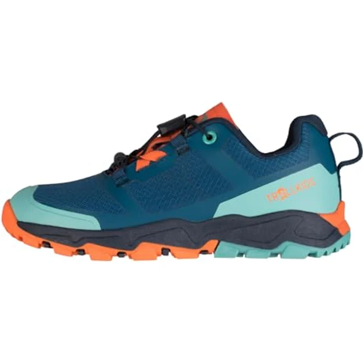 TROLLKIDS KIDS SANDEFJORD HIKER XT, Robuste Kinder Wander Schuhe mit Schnellschnürung und atmungsaktivem Obermaterial, blau, EU 37 – Bild 1