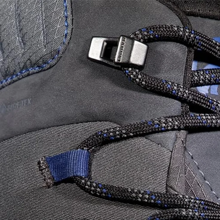 Mammut Mercury IV Mid GTX Men, Wanderschuhe für Herren mit GORE-TEX Membran, Vibram-Sohle, terracare Nubukleder, Grau, Größe 44 – Bild 8