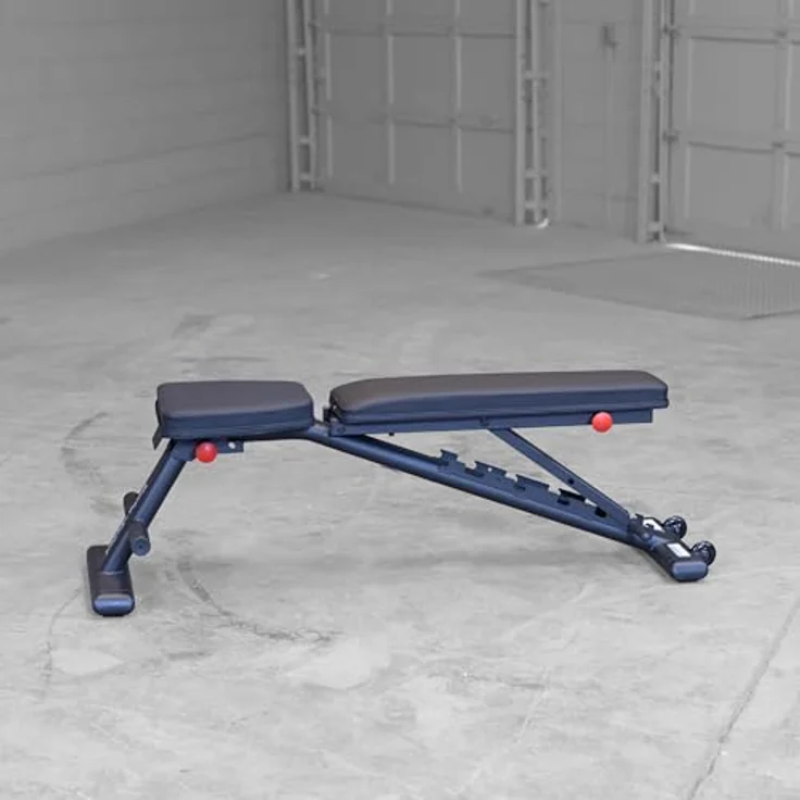 Body-Solid GFID-225B Hantelbank | zusammenklappbar | komplett montiert | Negativ-Einstellung | Kombibank | Trainingsbank | Schrägbank | Flachbank | Fitness-Bank | Bench – Bild 5