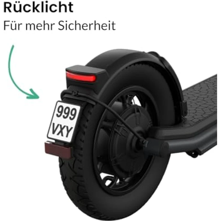 Egret X core E-Scooter, 13,5 Ah, 80 km Reichweite, 22 kg, IPX5, versandkostenfrei – Bild 6
