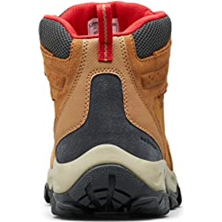 Columbia Newton Ridge Plus II Sued, Herren-Wanderstiefel mit wasserdichtem Obermaterial und griffiger Außensohle, braun – Bild 4