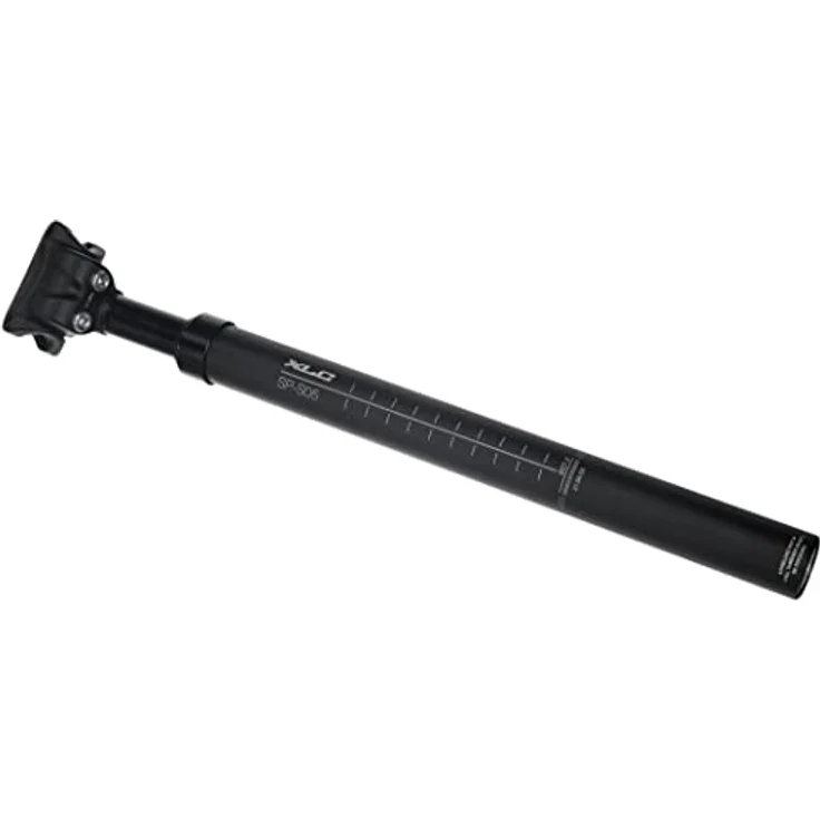 XLC Pro SP S05 Federsattelstütze, verstellbar mit 50 mm Federweg, Ø 27,2 mm, Schwarz, 350 mm für Unisex Erwachsene – Bild 1