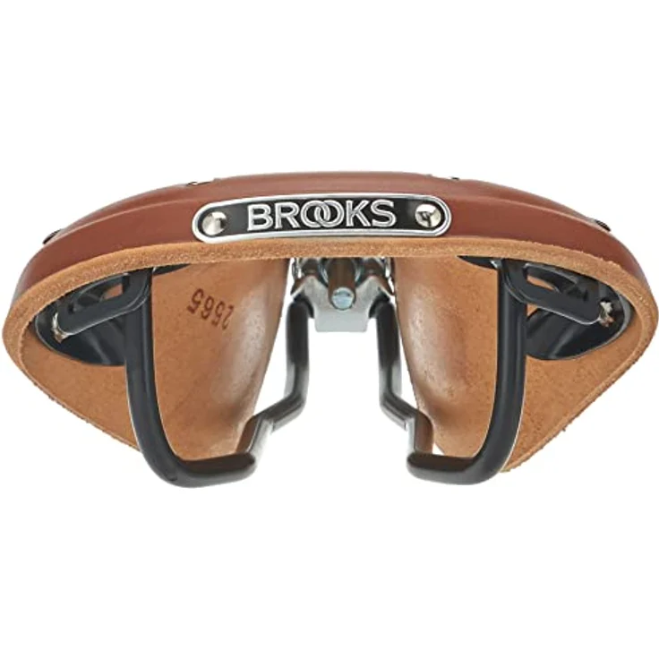 Brooks England B-17 Narrow, Fahrradsattel im klassischen Stil, schwarz – Bild 4