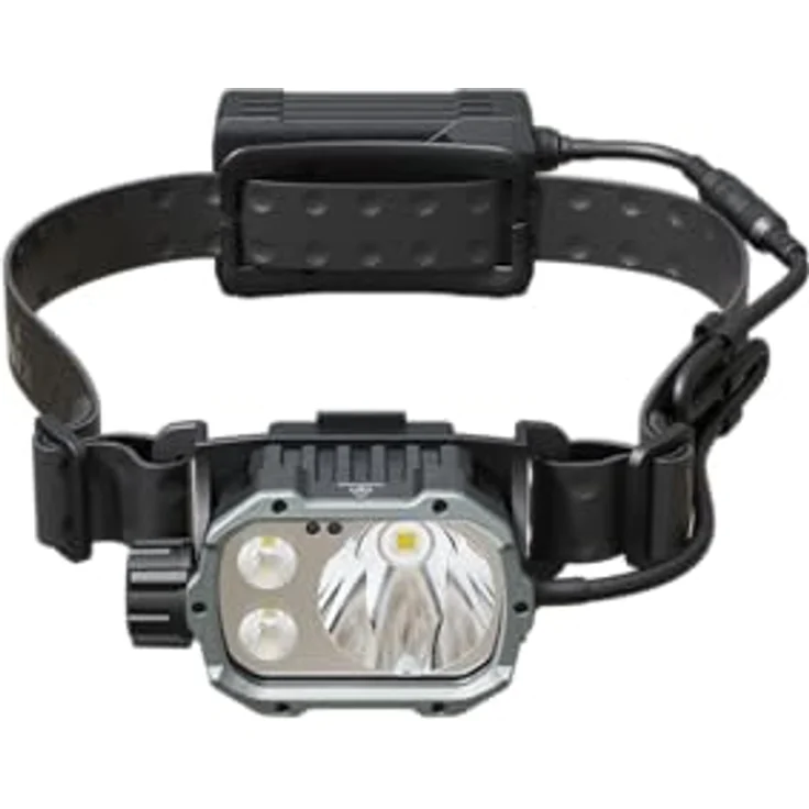 FENIX HP35R SAR, wiederaufladbare Stirnlampe mit 4000 Lumen, 450 m Reichweite, 10.000 mAh Akku, Powerbank-Funktion und rotem Sicherheitslicht – Bild 2