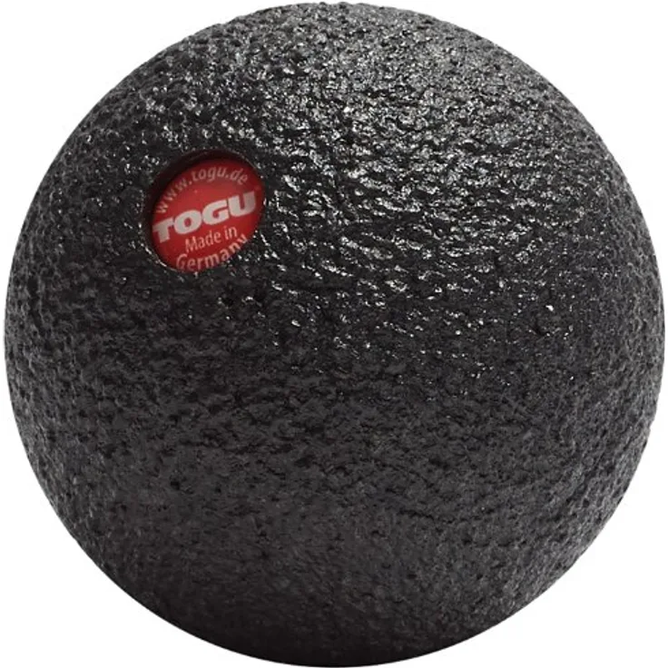 Togu Blackroll Ball, schwarz, 12 cm, Faszientraining