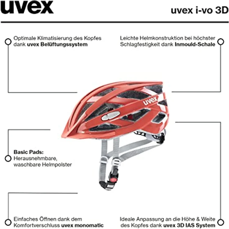 uvex, i-vo 3D, Fahrradhelm – Bild 7