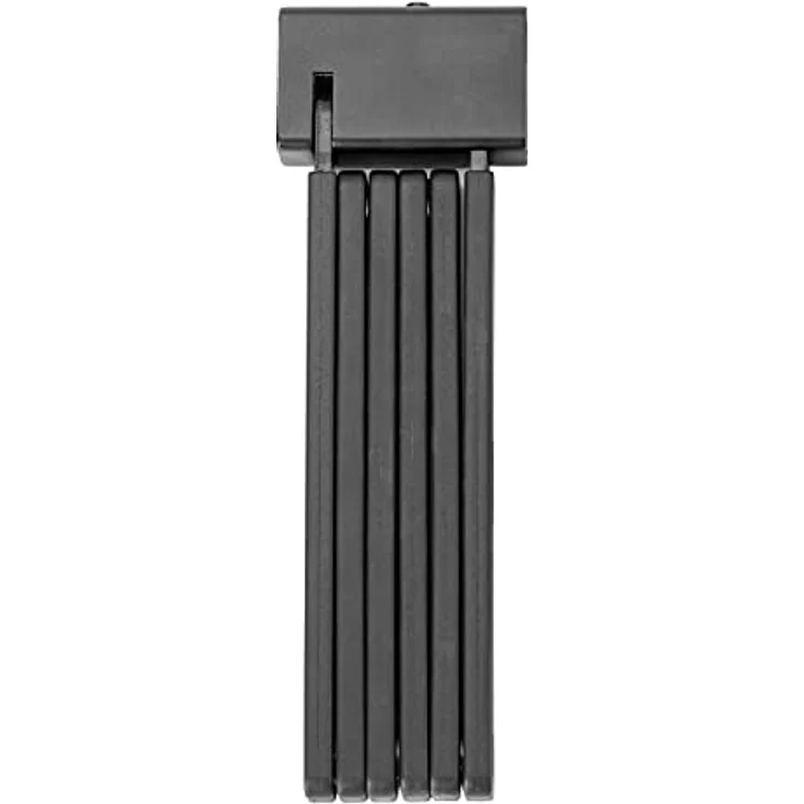 SachsenRAD Faltschloss für Fahrräder, 100 cm, robust aus Stahl, inklusive Halterung und Zubehör, schwarz – Bild 2