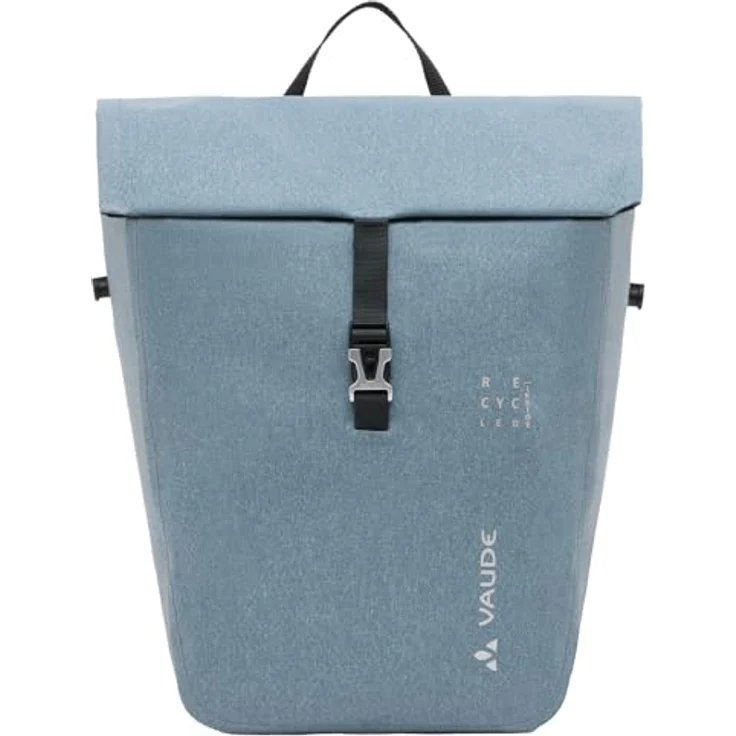 Vaude Velotasche, 26 l Gepäckträgertasche mit abnehmbaren Umhängeriemen, schwarz – Bild 4
