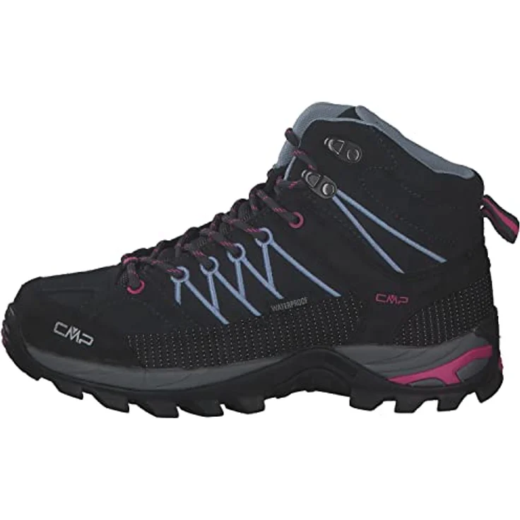 CMP Rigel Mid Outdoorstiefel für Damen, Waterproof Technologie, optimal für Trekkingtouren, Titanio-Skyway – Bild 2