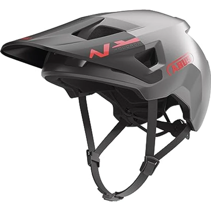 Abus YouDrop, Velohelm für Kinder und Jugendliche, anpassbar von 48 bis 55 cm, mit Break-Away-Schutzschirm und innovativer Belüftung – Bild 5
