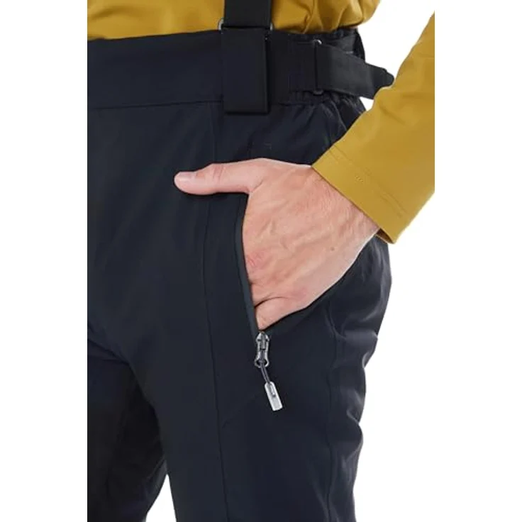 Killtec Enosh, Herren Skihose, wasserabweisend mit 10.000 mm Wassersäule, atmungsaktiv, schwarz, XXL – Bild 6