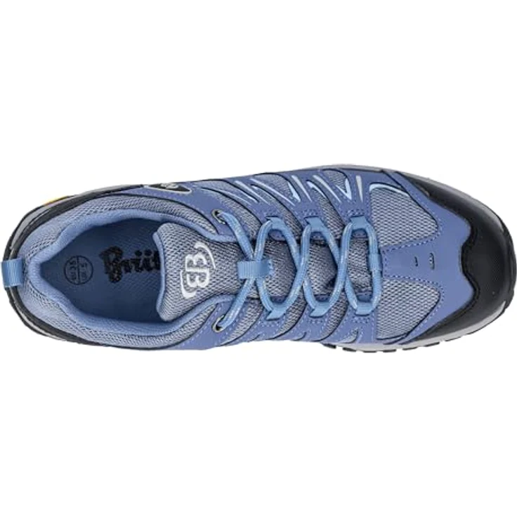 Brütting Outdoorschuh Expedition, robuster Wanderschuh mit Schnürung, Größe 41, Nylon und Gummi-Laufsohle – Bild 5