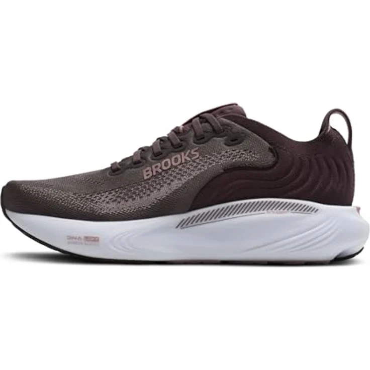 Brooks Adrenaline GTS 25, Stabile Laufschuhe mit DNA LOFT-Mittelsohle und GuideRails™-Support-System, Raisin/Woodrose/White, Größe 38.5 – Bild 3
