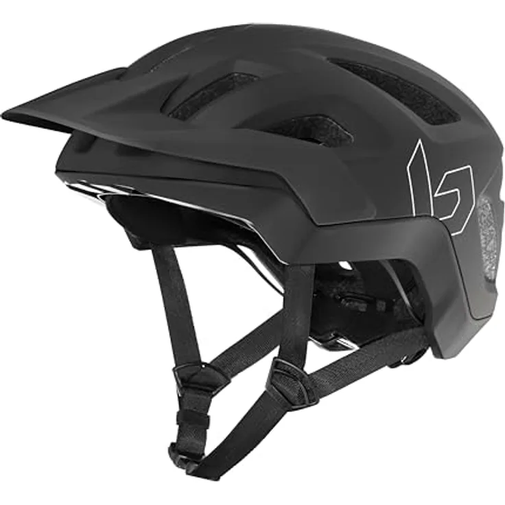 BOLLÉ Adapt MTB-Fahrradhelm, black matte, mit herausnehmbarer Polsterung und robuster Kunststoffkonstruktion, 0,301 kg