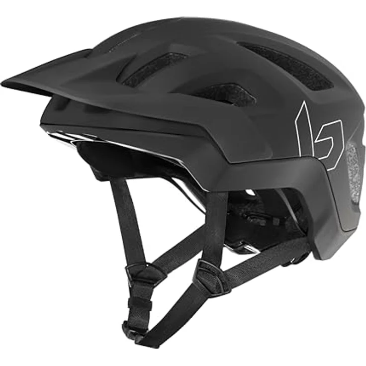 BOLLÉ Adapt MTB-Fahrradhelm, black matte, mit herausnehmbarer Polsterung und robuster Kunststoffkonstruktion, 0,301 kg – Bild 1