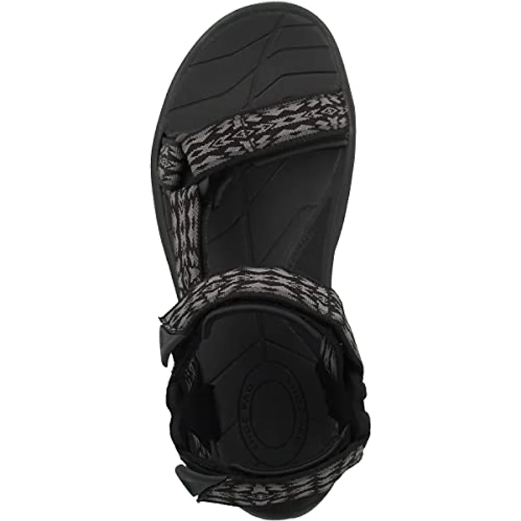 Teva Terra Fi Lite Sandale Herren, leicht mit 3 Klettverschlüssen und dämpfendem Fußbett, Rambler Black, Größe 43 – Bild 2
