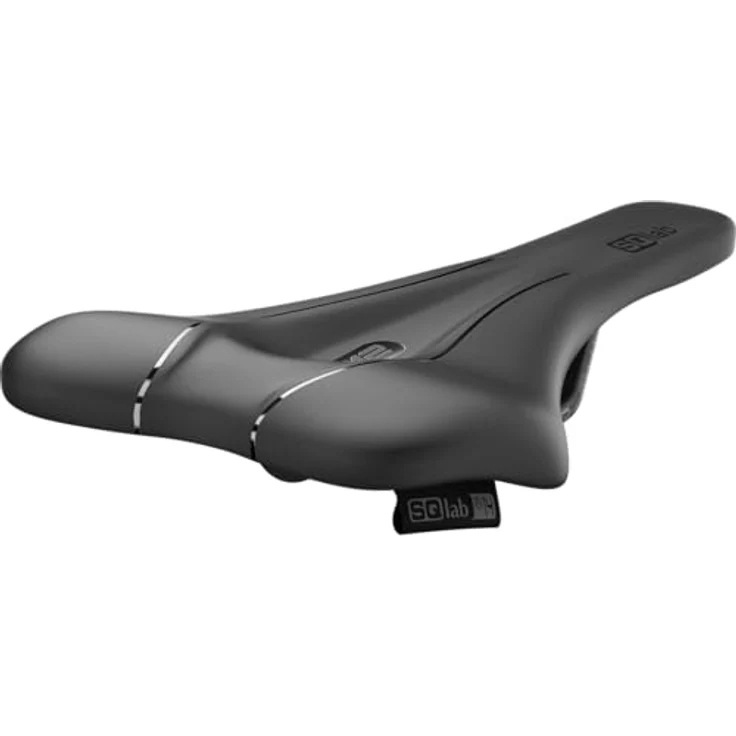 SQlab Sattel 612 ERGOWAVE 2.1, ergonomischer Rennradsattel für optimale Beckenpositionierung, schwarz, 12 cm – Bild 5