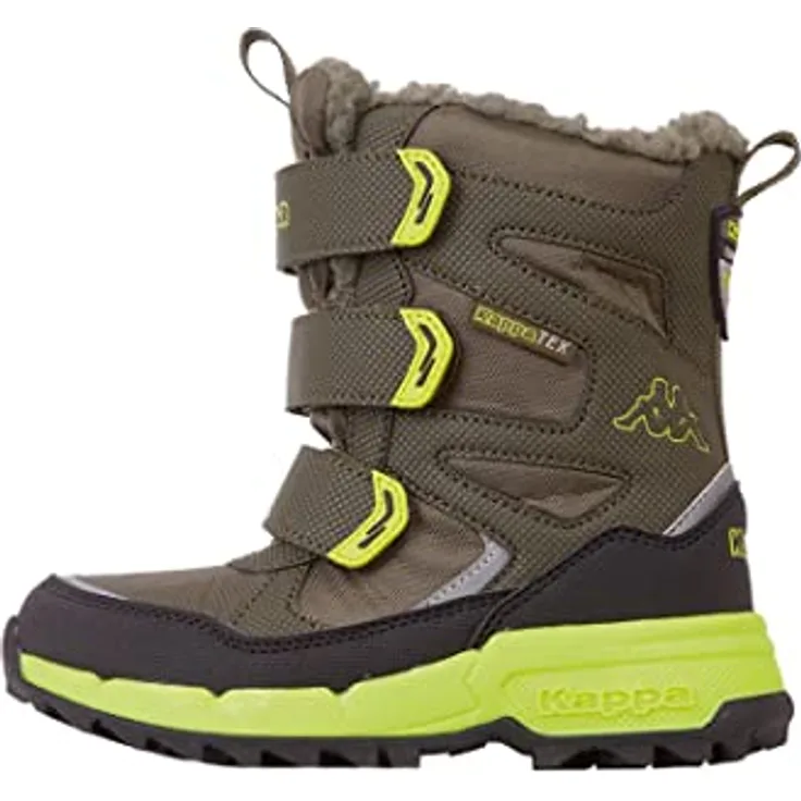 Kappa Vipos Tex K 260902K-3133, Wanderschuhe für Kinder, wasserdicht, grün, Größe 29