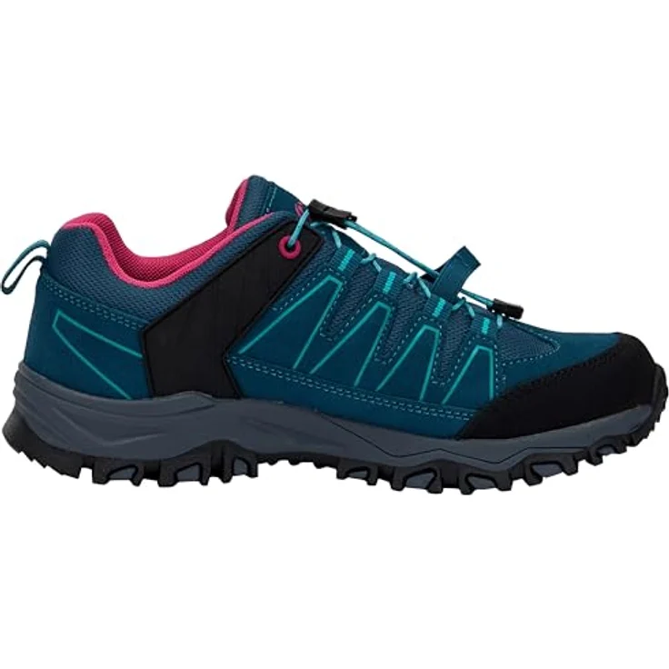 Brütting Mount Pinos Kids Low, Wanderschuh mit wasserdichter Comfortex-Klimamembran, Veloursleder und Nylon, Größe 37 – Bild 4