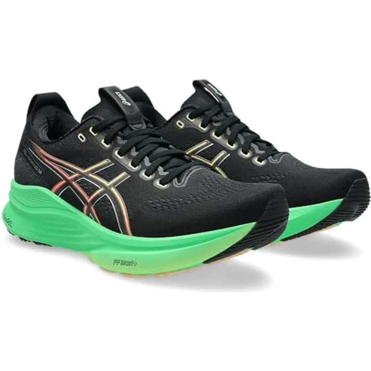 Asics GEL-KAYANO 32, Herren Laufschuhe mit hoher Dämpfung und atmungsaktivem Obermaterial, schwarz – Bild 6
