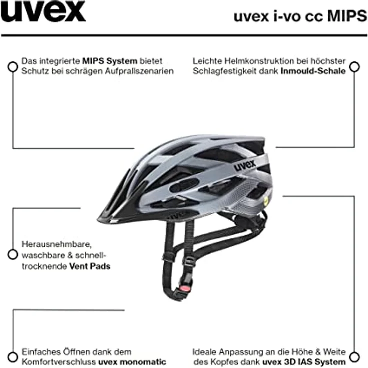 uvex i-vo cc MIPS Helm – Bild 7