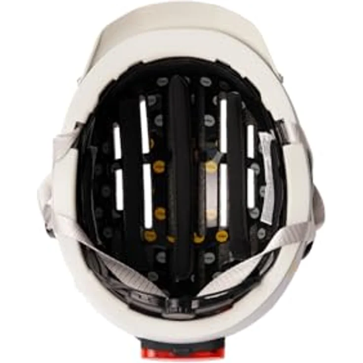 Thousand Chapter Metro L MIPS Fahrradhelm, Größe L 59-62 cm, Weiß, mit abnehmbarem Rücklicht und Premium-Visier – Bild 9