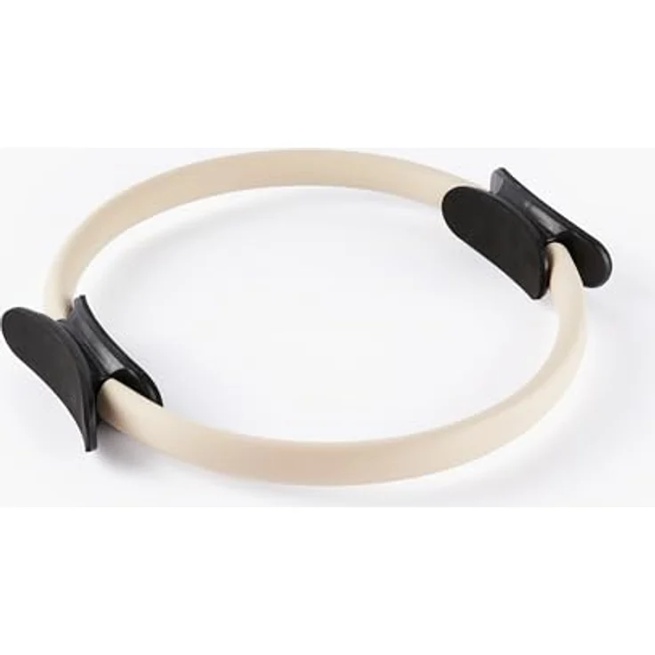 Myga Pilates Ring Set - 4-teiliges Pilates Kit mit Magic Circle, Anti-Burst-Ball, Stoff-Widerstandsband & rutschfesten Socken, leicht & langlebig für Krafttraining & Flexibilität (Sand) – Bild 4
