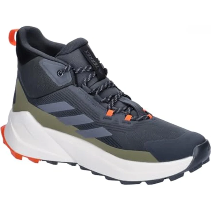 adidas Sportswear TERREX TRAILMAKER 2 MID GTX, Wasserdichter Trekkingschuh mit GORE-TEX Membran und stabilem Halt, Carbon/Gresix/Cblack – Bild 9