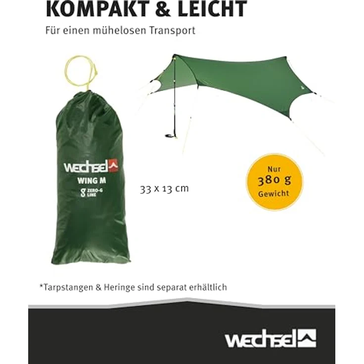 Wechsel Tarp, leichte Plane mit silikonbeschichteter Oberfläche, 0.38 kg – Bild 7
