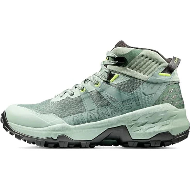 Mammut Sertig II Mid GTX Women, leichter Multifunktions-Wanderschuh mit GORE-TEX Membran und EVA-Zwischensohle, schwarz – Bild 1