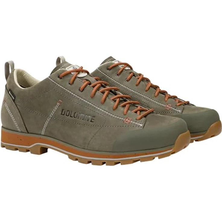 Dolomite 54 Low Fg Evo GTX, Wanderschuhe aus strapazierfähigem Leder, sage Green, Gr. 46 2/3 – Bild 3