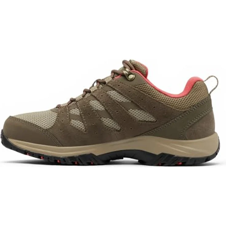 Columbia Trekkingschuh, wasserdichter Wanderschuh mit griffiger Außensohle, Mesh und Wildleder – Bild 3