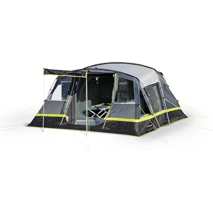 Brunner Tunnelzelt, 5-Personen Familienzelt mit 18 kg Gewicht und eingenähter Bodenwanne aus robustem PE-Material – Bild 1