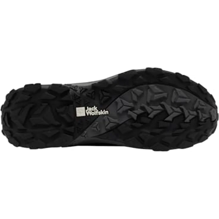 Jack Wolfskin Vojo Tour Texapore Low M, Wanderschuh mit wasserdichtem Obermaterial und profiliertes Sohle, Schwarz, Gr. 47 – Bild 7