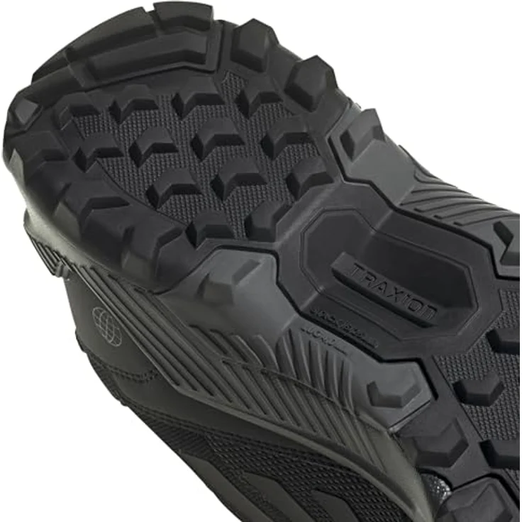 adidas TERREX EASTRAIL 2.0, Wanderschuh mit Traxion Außensohle und abriebfestem Obermaterial aus atmungsaktivem Mesh, schwarz – Bild 4