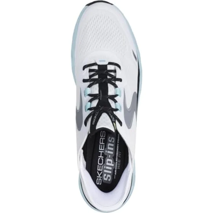 Skechers GLIDE STEP ALTUS Slip-Ins, Herrenschuhe in Weiß mit Air Cooled Memory Foam und atmungsaktivem Innenfutter – Bild 2
