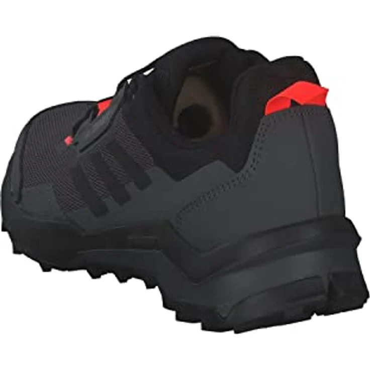 adidas TERREX AX4 Primegreen, Herren Wanderschuhe in Dunkelgrau, Größe EU 42 2/3 UK 8.5, atmungsaktiv und leicht – Bild 4