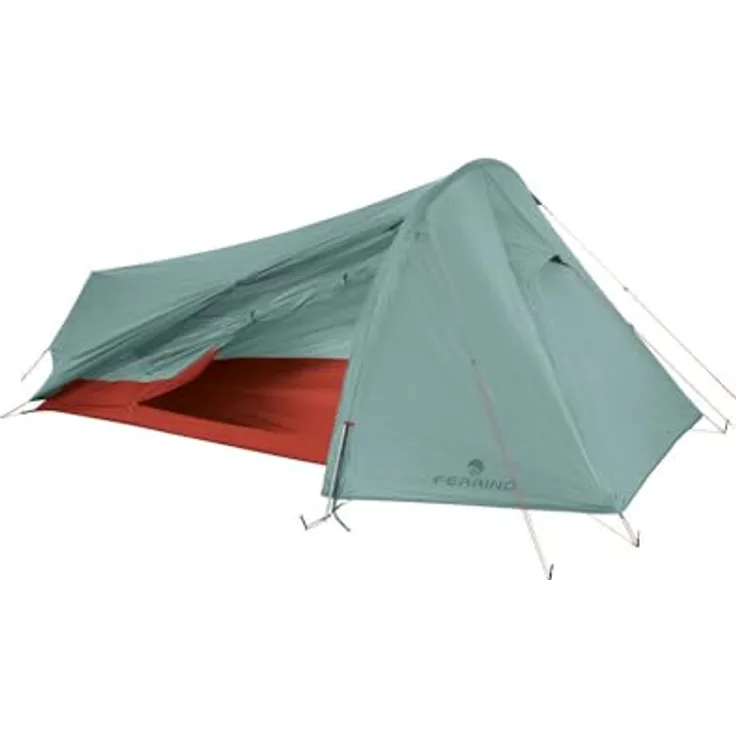Ferrino Piuma 2, 2-Sitzer Kuppelzelt, ultraleicht, wasserdicht, Aluminiumlegierungsstangen, ideal für Trekking und Reisen